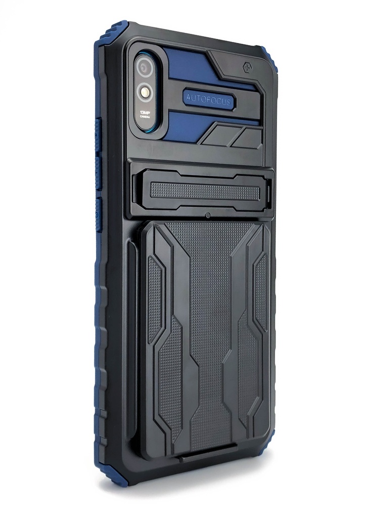 Xiaomi Redmi 9A / Redmi 9AT / Redmi 9 AT / Forro Tarjetero con Stand