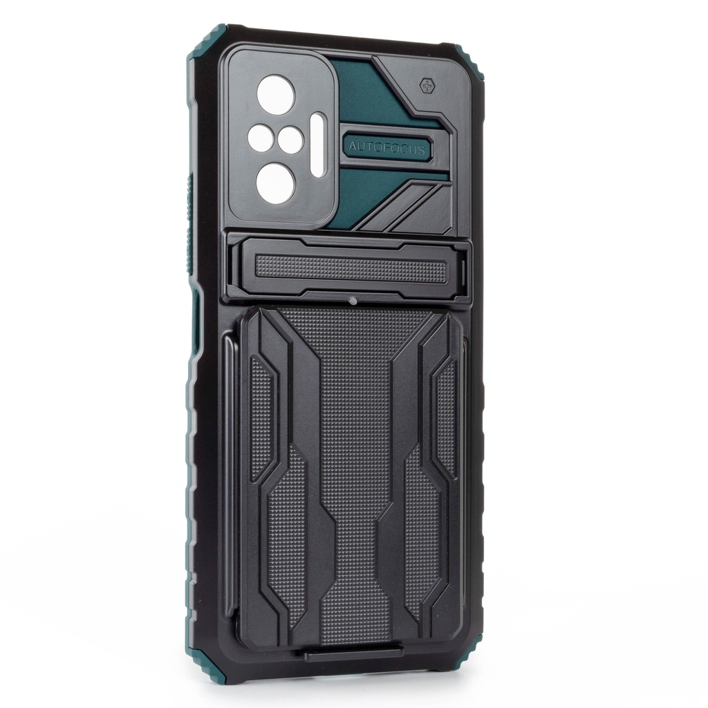Xiaomi Redmi Note 10 4G / Note 10S 4G / Poco M5S 4G / Note 11 SE (India) / Forro Tarjetero con Stand