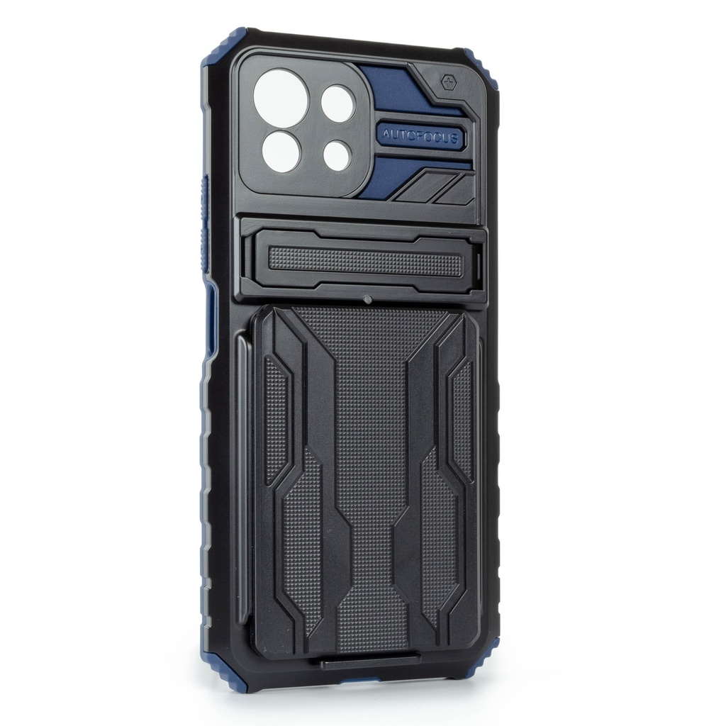 Xiaomi Mi 11 Lite / Xiaomi 11 lite 5G / 11 Lite NE Forro Tarjetero con Stand / Azul