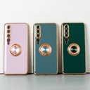 Xiaomi Mi 10 / Mi 10 Pro /Forro Galvanizado con Anillo / Azul Claro