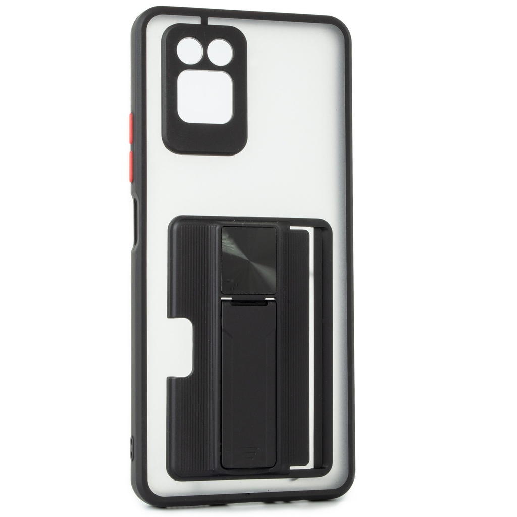 Infinix Note 10 Pro / Forro Tarjetero Transparente