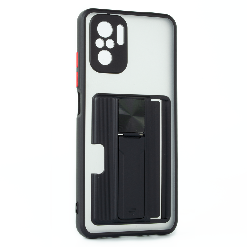 Xiaomi Redmi Note 10 4G / Note 10S 4G / Poco M5S 4G / Note 11 SE (India) / Forro Tarjetero Transparente