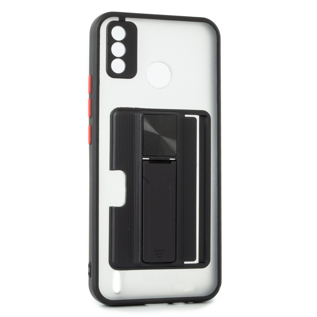 Tecno Spark 6 GO / Forro Tarjetero Transparente