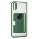 Tecno Spark 6 GO / Forro Tarjetero Transparente