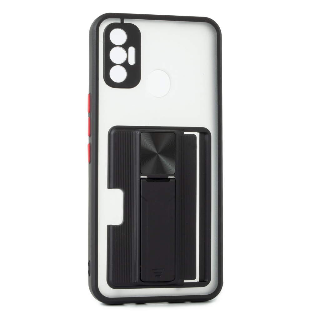 Tecno Spark 7 / Forro Tarjetero Transparente