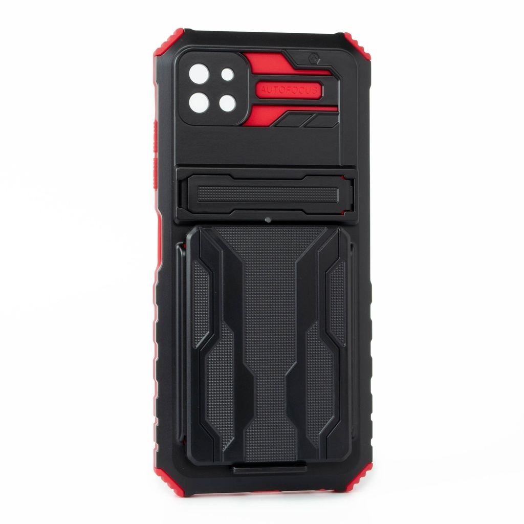 Samsung Galaxy A22 5G / Forro Tarjetero con Stand