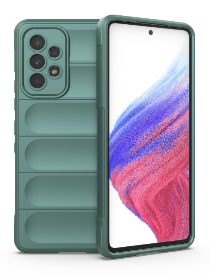 Samsung Galaxy A53 5G / Forro Ondulado / Verde