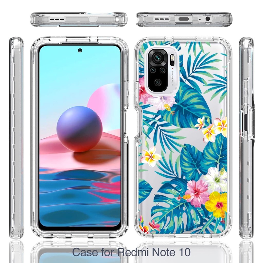 Xiaomi Redmi Note 10 4G / Note 10S 4G / Poco M5S 4G / Note 11 SE (India) / Forro Estampado Doble Capa