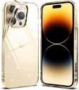 Iphone 14 Pro / Forro Ringke Air / Transparente Escarchado