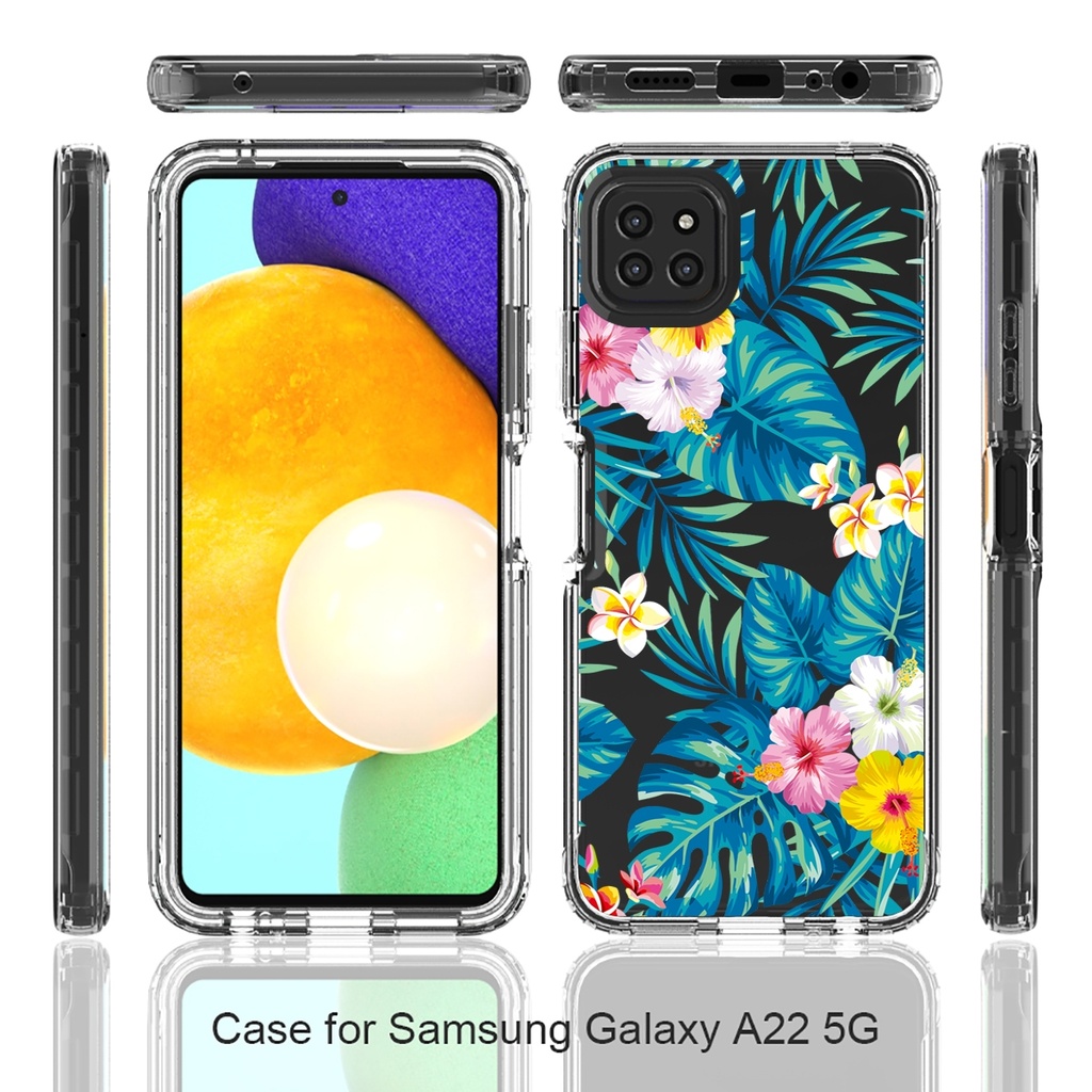 Samsung Galaxy A22 5G / Forro Estampado Doble Capa
