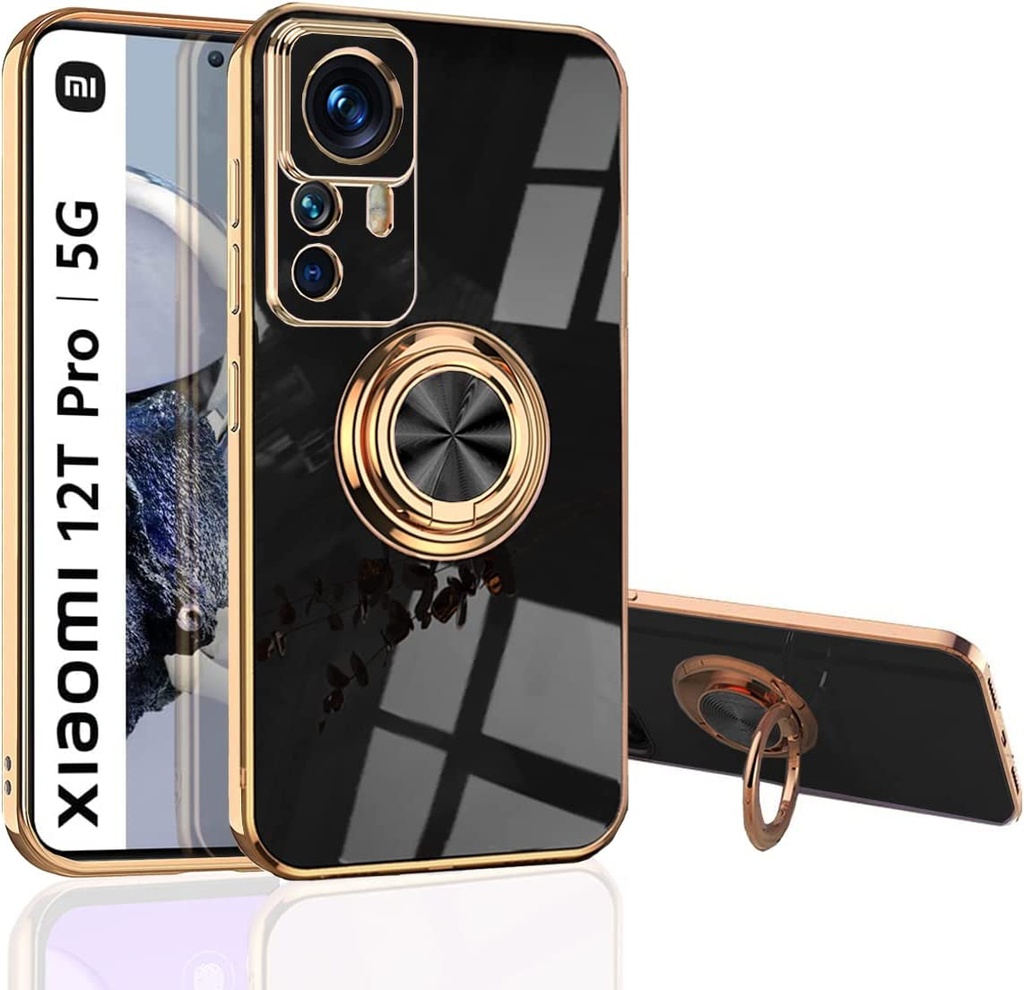 Xiaomi Mi 12T / 12T Pro / K50 Ultra / Forro Galvanizado con Anillo
