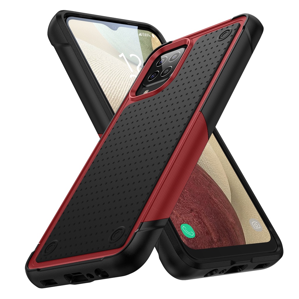 Samsung Galaxy A12 4G / M12 / F12 / Forro Air Space Microperforado