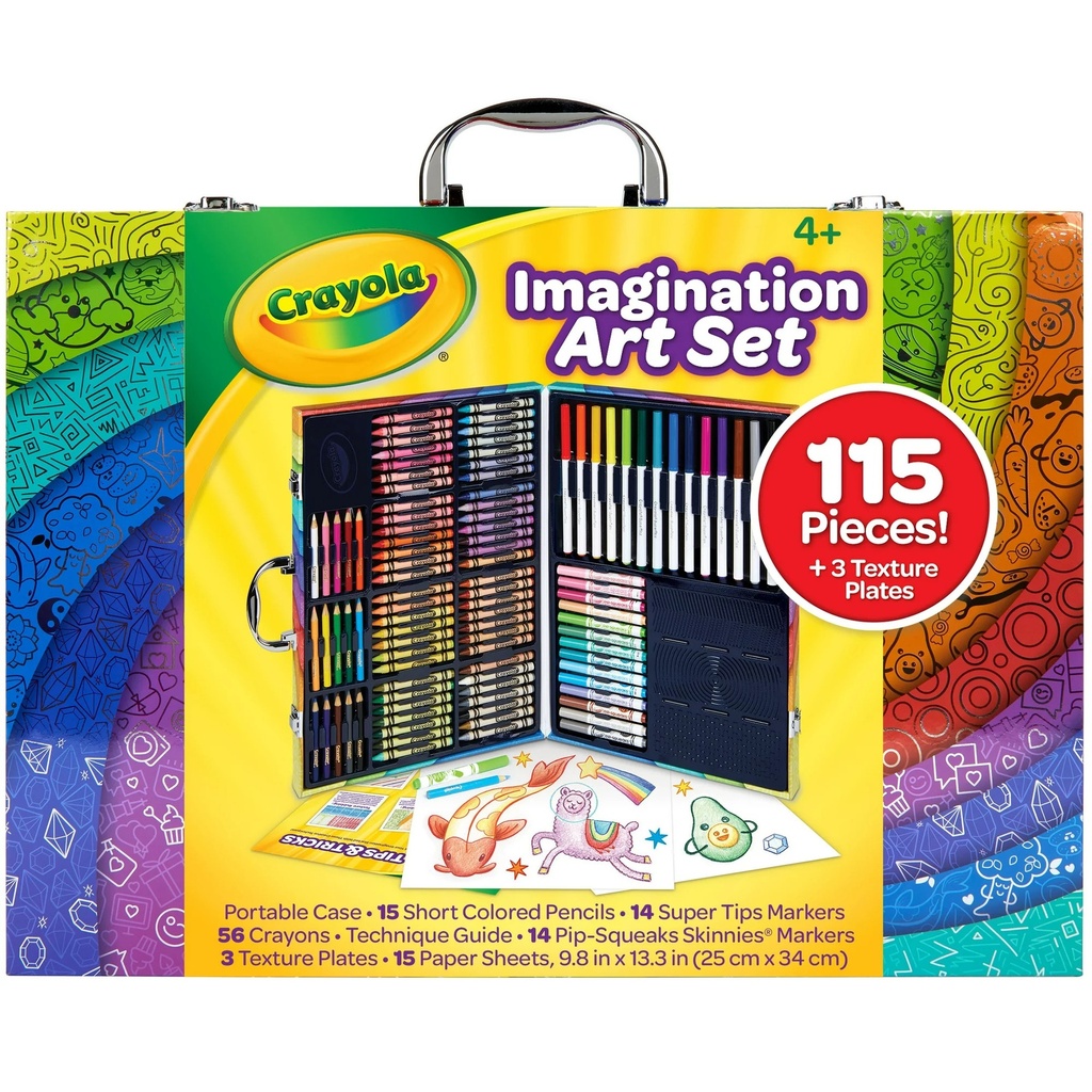 Maleta De Colores Crayola 115 Pcs