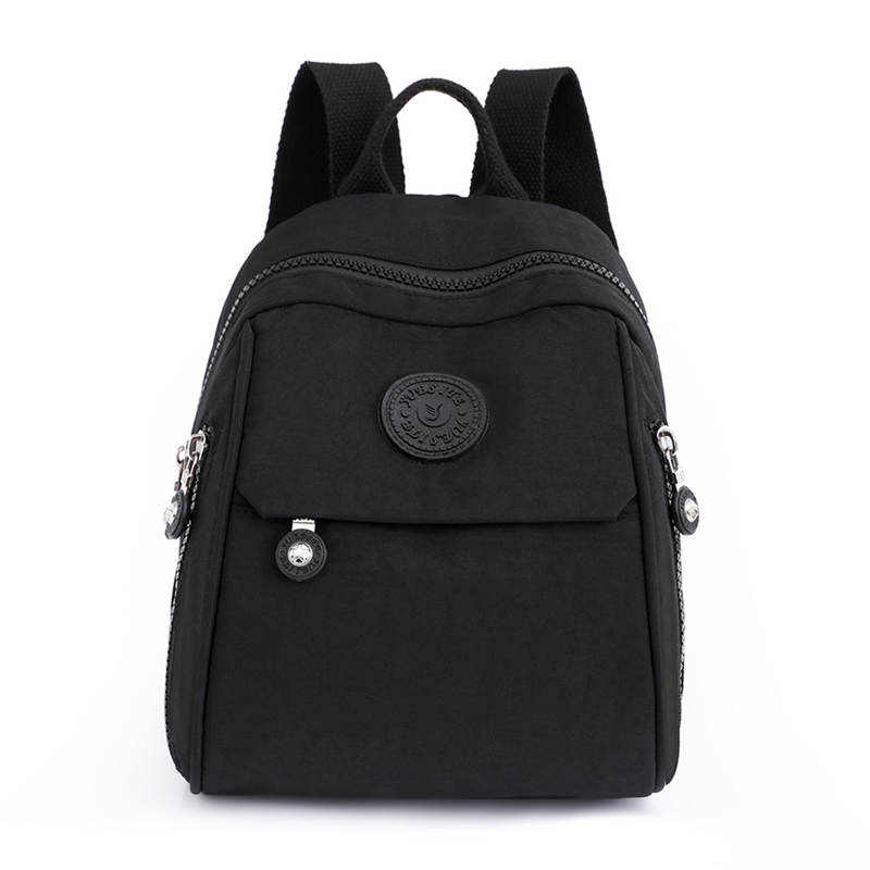 Bolso de Espalda Vertical de Tela para Dama Modelo 0650