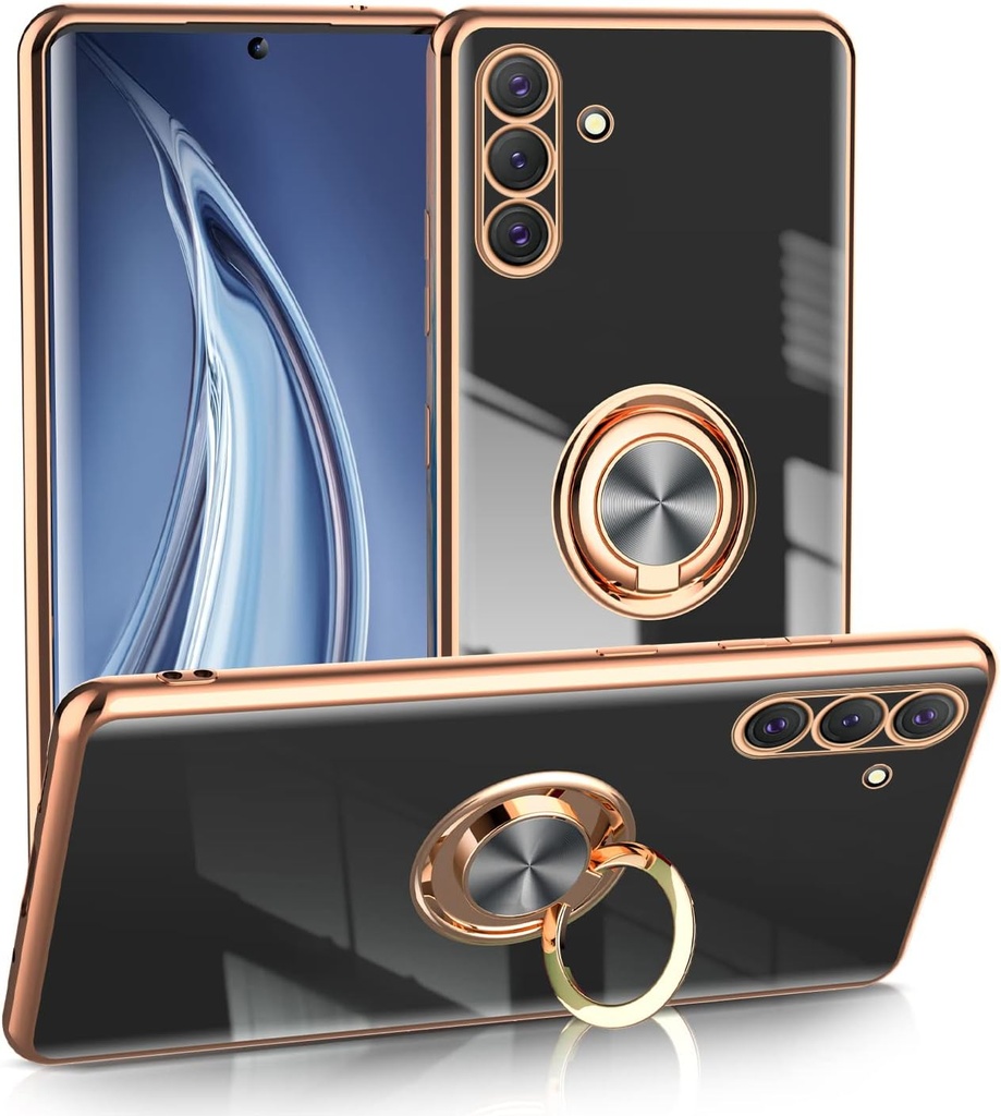 Samsung Galaxy A24 4G / Forro Galvanizado con Anillo