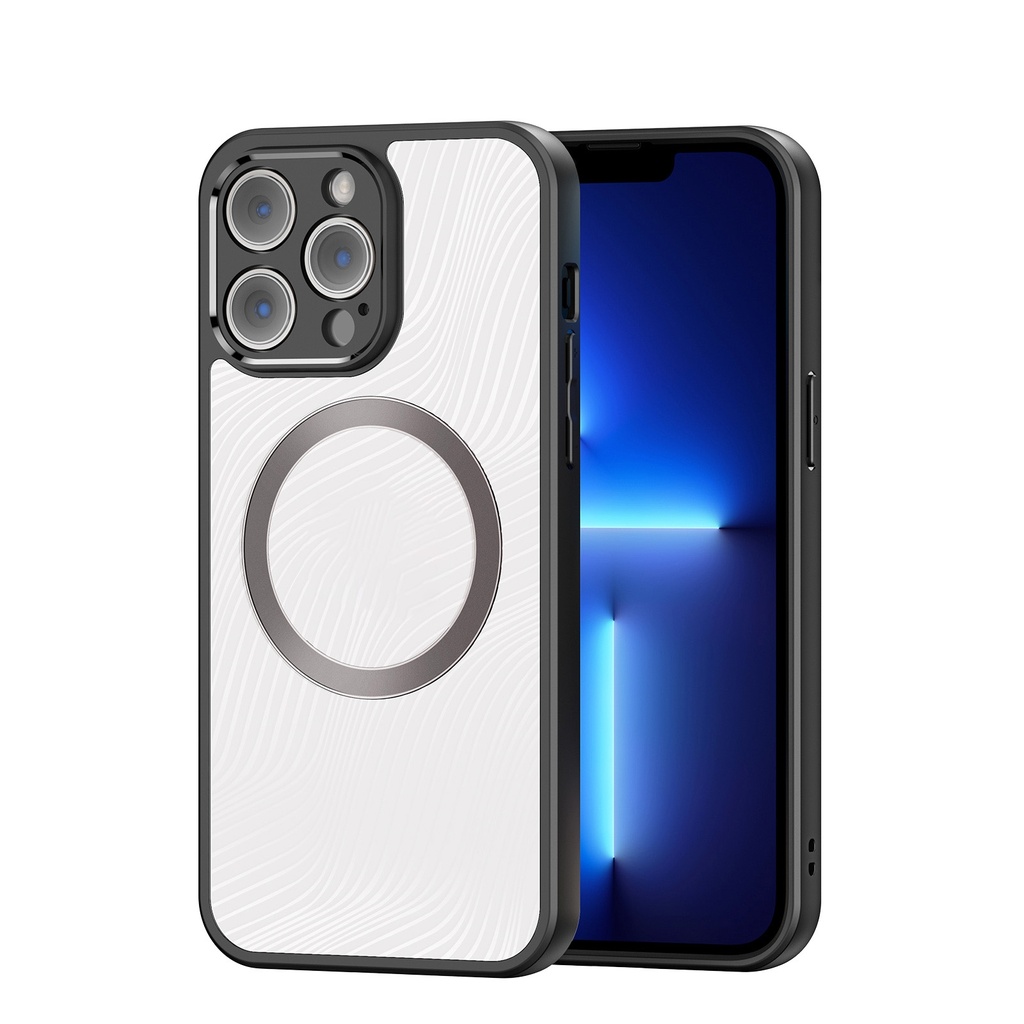 Iphone 13 Pro / Forro Dux Ducis Aimo Frosted Magsafe Negro