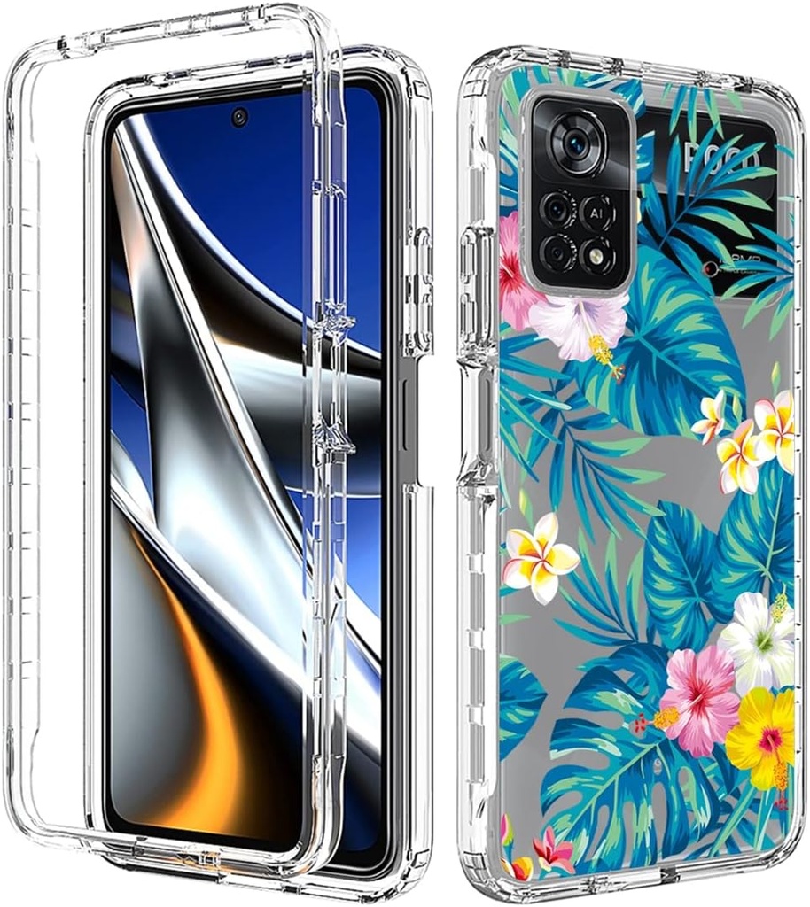 Xiaomi Poco X4 Pro 5G / Forro Estampado Doble Capa