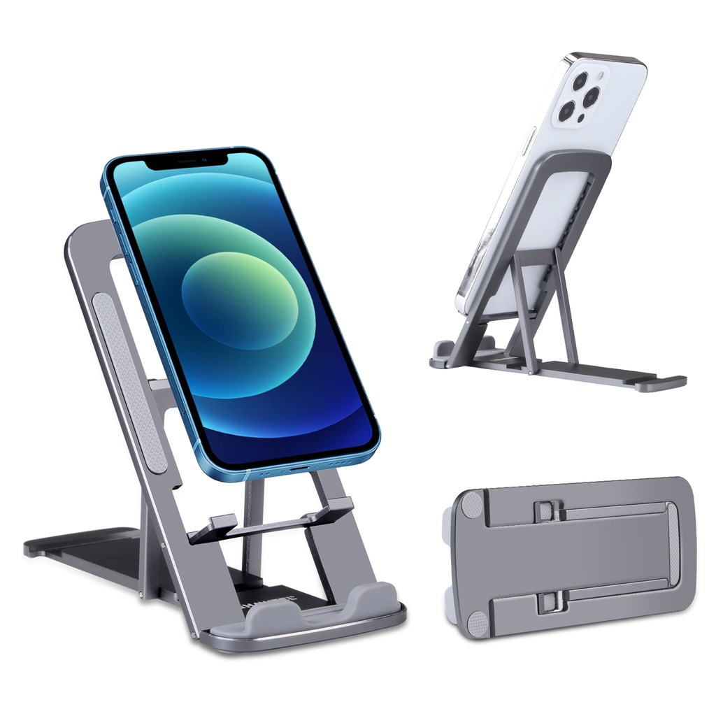 HAWEEL / Base Metalica Stand Retraible para Telefono y Tableta