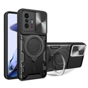 Xiaomi 11T / 11T Pro / Negro / Forro Anillo Magnetico / Negro