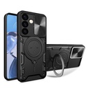 Samsung Galaxy S24 Plus / Galaxy S24+ /  Forro Anillo Metalico / Negro