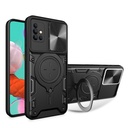 Samsung Galaxy A51 4G /  Forro Anillo Metalico / Negro