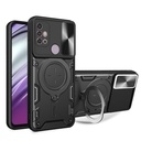 Motorola Moto G52 /  Forro Anillo Metalico An1 / Negro