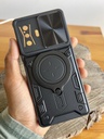 Xiaomi Redmi K50 Gaming / Poco F4 GT /  Forro Anillo Metalico / Negro