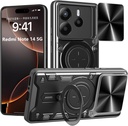 Xiaomi Redmi Note 14 5G / Forro Anillo Metalico / Negro
