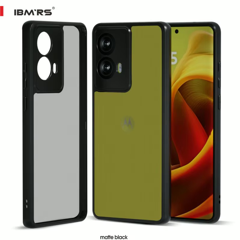 Motorola Moto G85 / Moto S50 Neo 5G /  Forro Ibmrs / Negro Humo