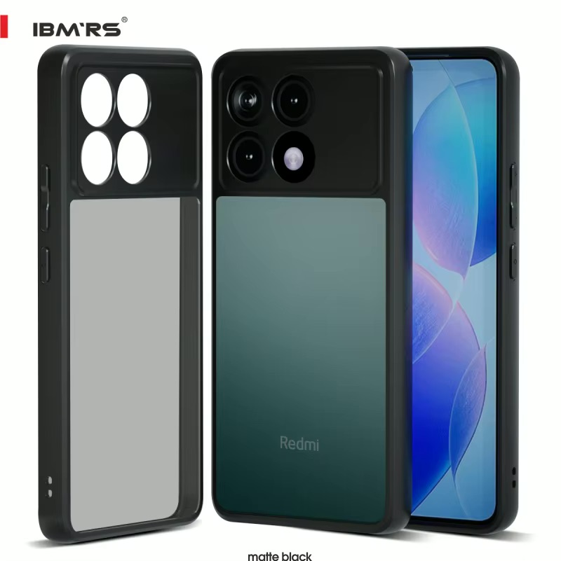 Xiaomi Poco F6 Pro / Redmi K70 5g / Redmi K70 Pro 5g /  Forro Ibmrs / Negro Humo