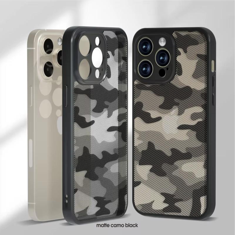 iPhone 16 Pro /  Forro Ibmrs Camuflaje