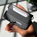 Billetera Cartera Tarjetero para Caballero / Modelo CBX / Nylon Texturizado