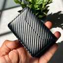 Billetera Cartera Tarjetero para Caballero / Modelo CBX / Fibra de carbono