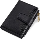 Billetera Tarjetero Cartera Monedero para Dama / Modelo D1 / Negro