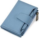 Billetera Tarjetero Cartera Monedero para Dama / Modelo D1 / Azul