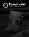 Billetera Cartera Tarjetero de Lujo para Caballero 3 en 1 / Modelo iwantit / Texturizada