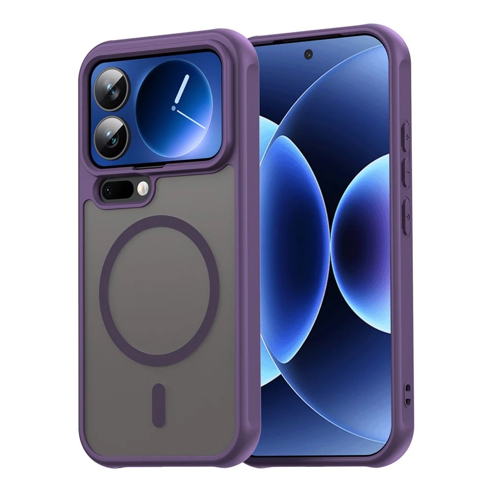 Xiaomi 17 Pro 5G / Forro Magsafe Modelo M2 / Morado