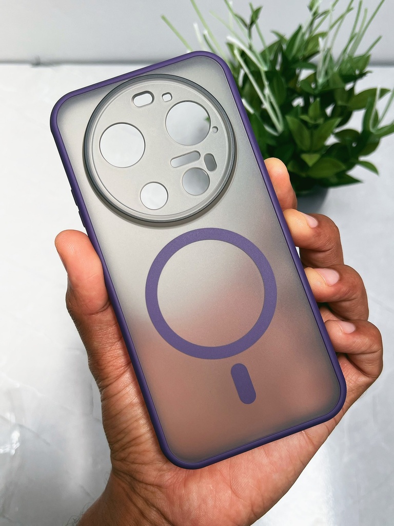 Xiaomi 17 Ultra 5G / Forro Magsafe Modelo M2 / Morado
