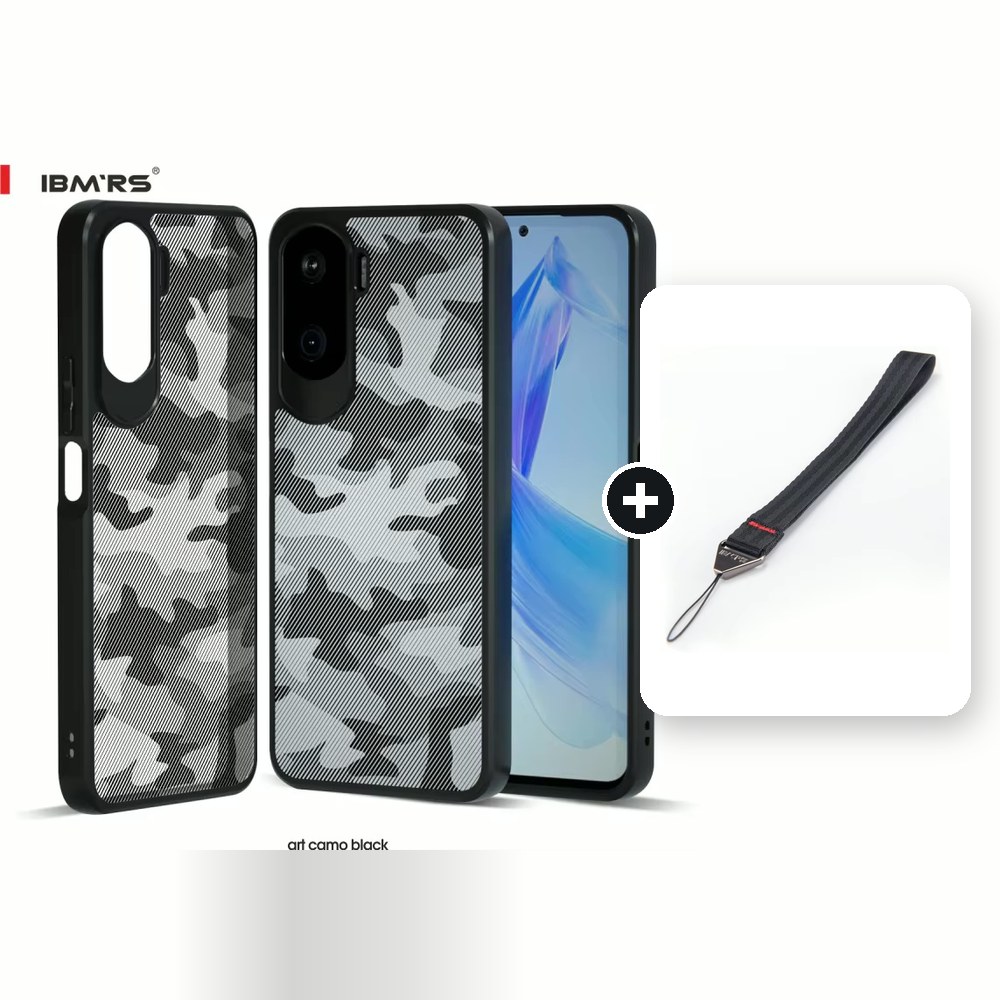 [Combo] Honor 90 Lite 5G / Forro Ibmrs Camuflaje + Cuerda Corta