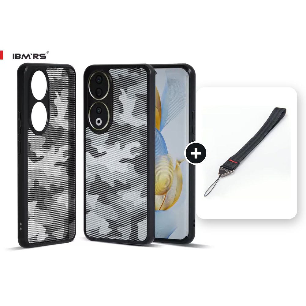 [Combo] Honor 90 5G / Forro Ibmrs Camuflaje + Cuerda Corta