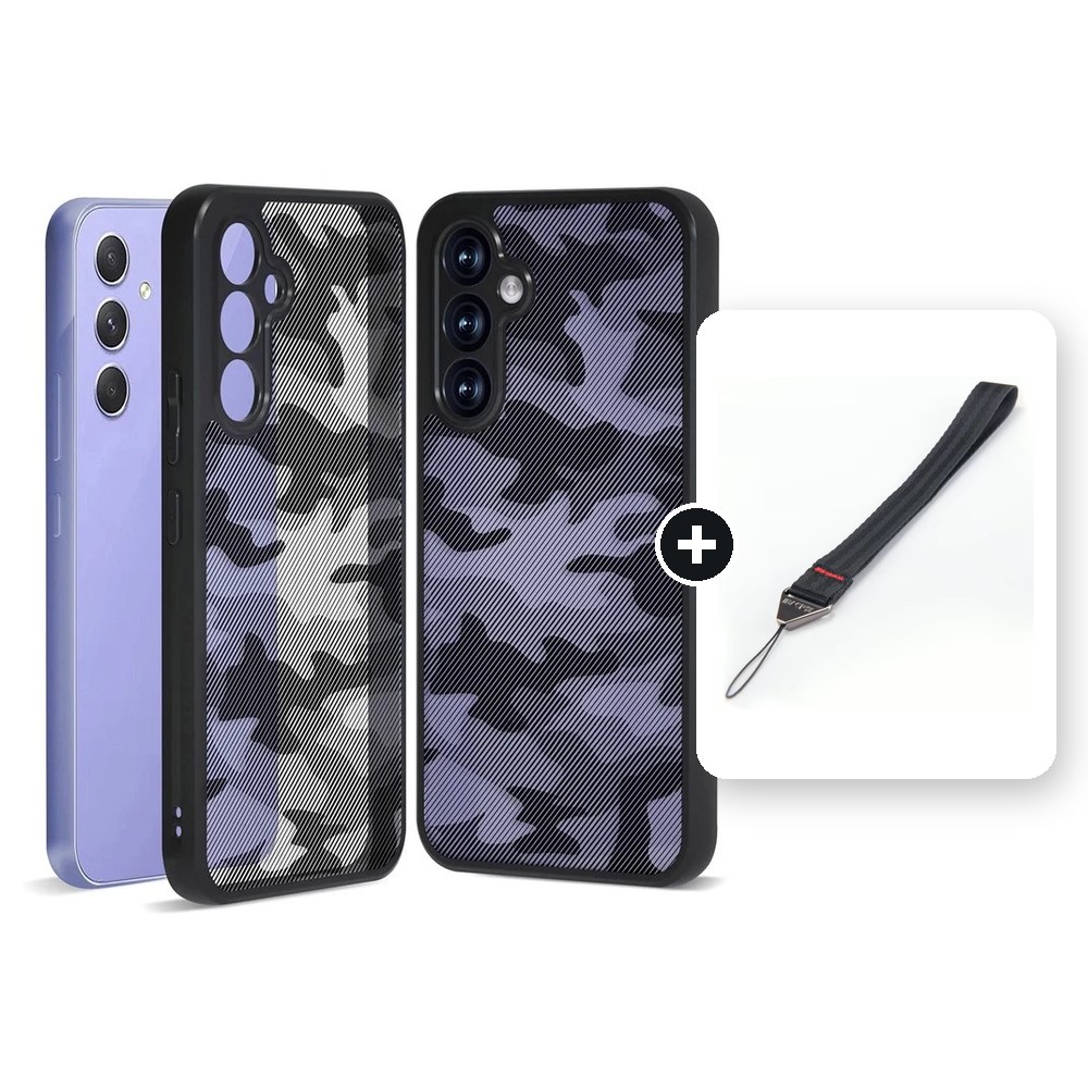 [Combo] Samsung Galaxy S25 Plus 5G / Forro Ibmrs Camuflaje + Cuerda Corta