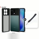 [Combo] Xiaomi Poco F6 Pro / Redmi K70 5g / Redmi K70 Pro 5g / Forro Ibmrs / Negro Humo + Cuerda Corta