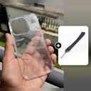 [Combo] iPhone 14 / Forro Ibmrs Transparente Camuflaje + Cuerda Corta