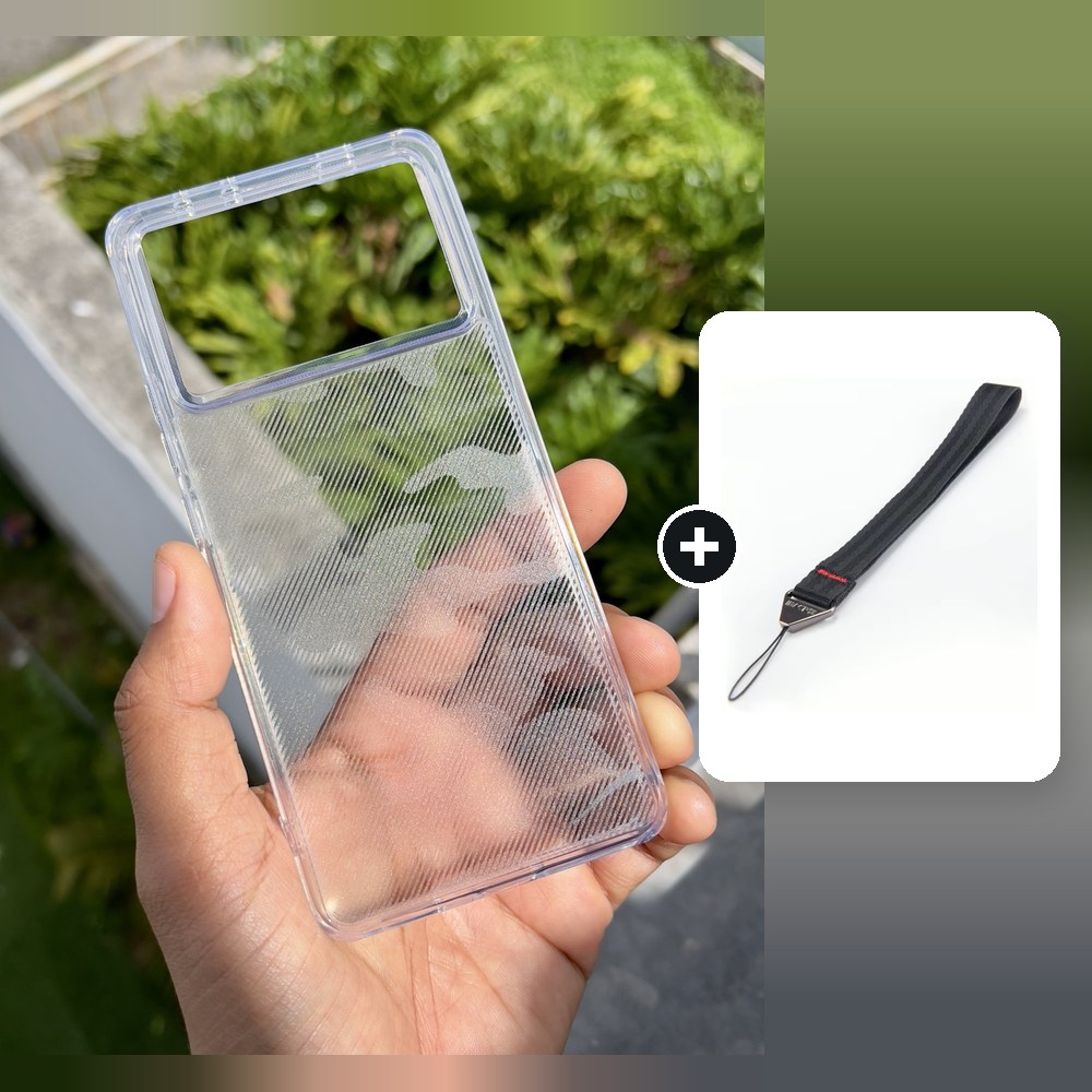 [Combo] Xiaomi Poco F6 Pro / Forro Ibmrs Transparente Camuflaje + Cuerda Corta