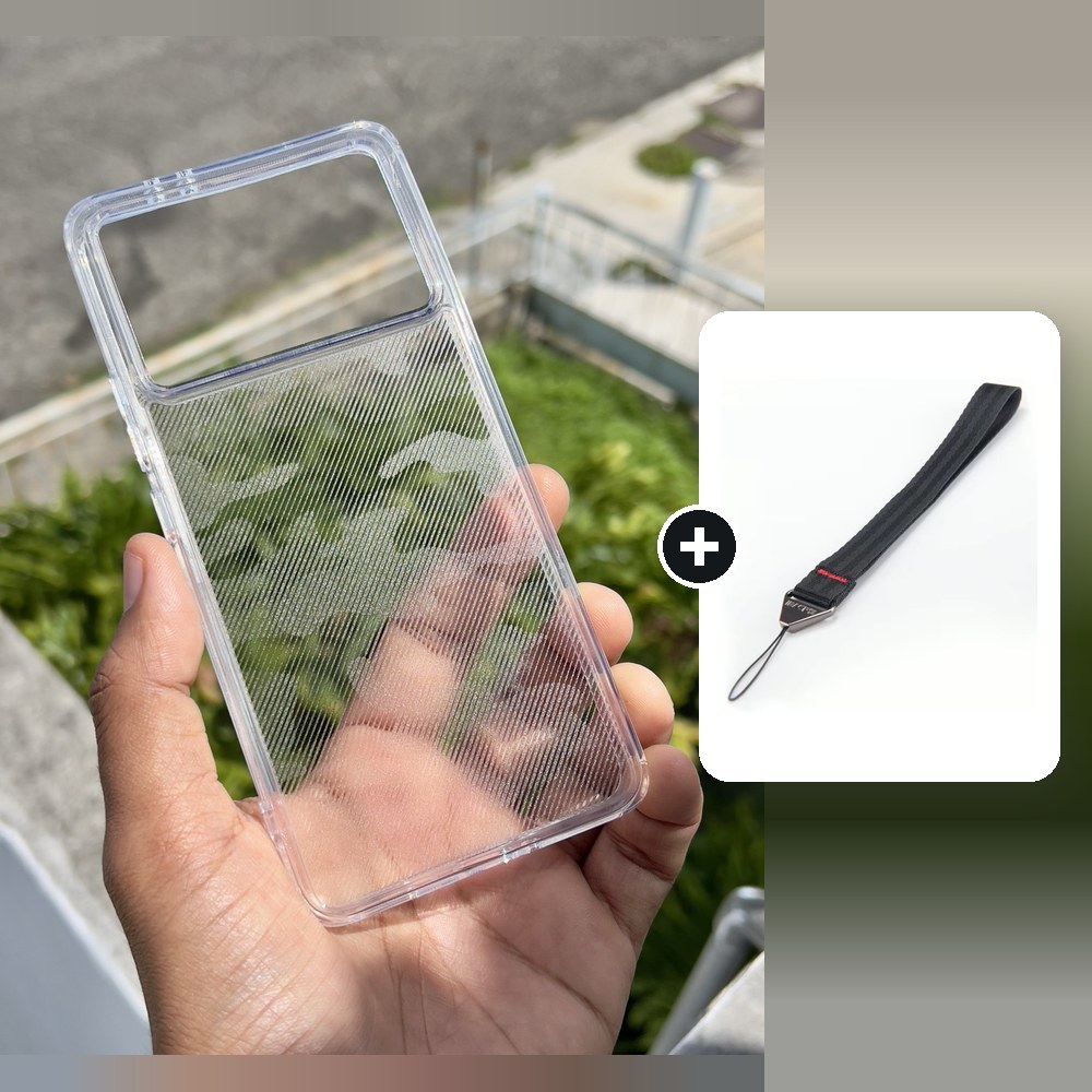 [Combo] Xiaomi Poco X6 Pro / Forro Ibmrs Transparente Camuflaje + Cuerda Corta