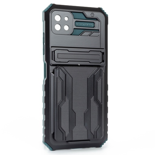 Samsung Galaxy A22 5G / Forro Tarjetero con Stand