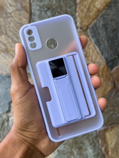 [TAR-TES6GO-LIL] Tecno Spark 6 GO / Forro Tarjetero Transparente