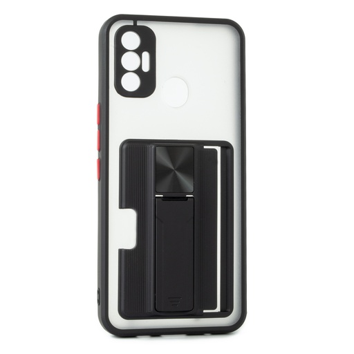 Tecno Spark 7 / Forro Tarjetero Transparente