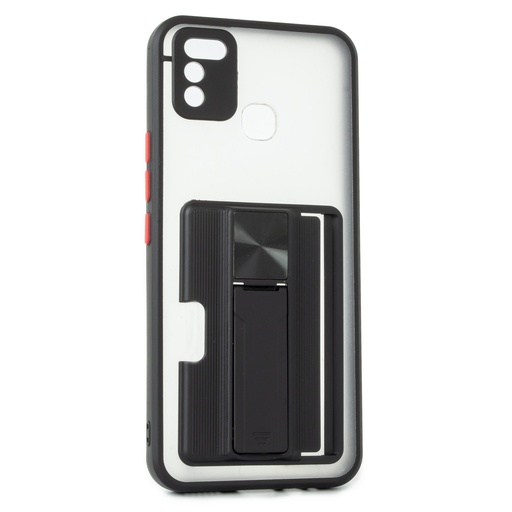 Infinix Hot 10 Lite / Forro Tarjetero Transparente