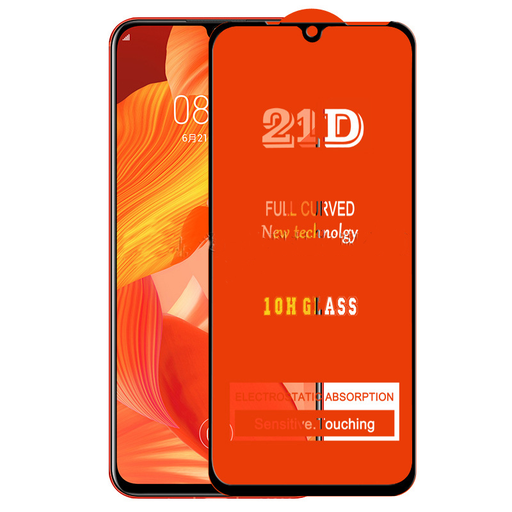 Vidrio Templado Full Cover 21D Xiaomi Redmi Note 9S / Note 9 Pro